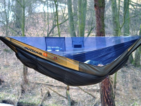 Hamak Flyhamak OutDoor II ciemnooliwkowy FlyHamak