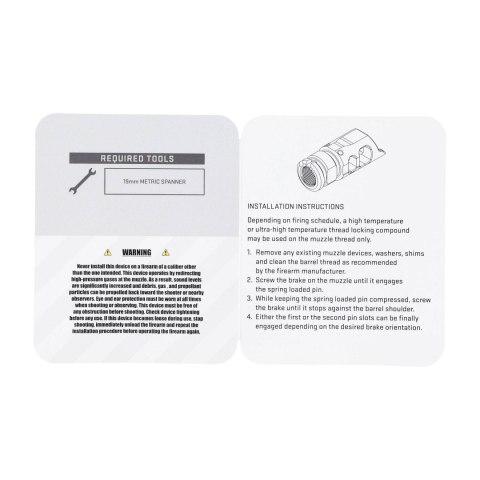 Hamulec wylotowy Audere Sow AK47 7,62 M14x1 LH Audere SRL