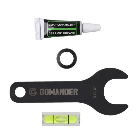 Hamulec wylotowy Gomander Raptor 9 mm 1/2x28 UNEF Gomander