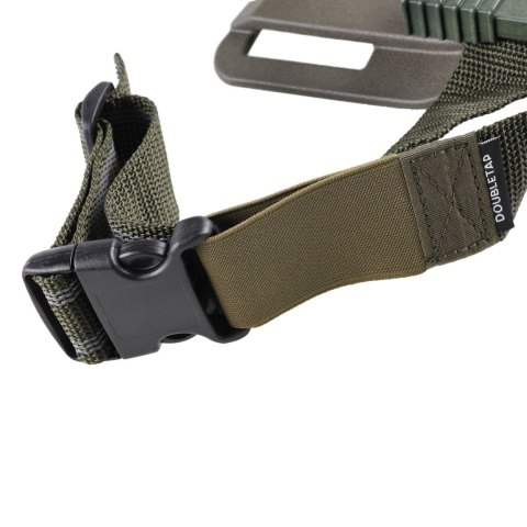 Kabura Doubletap OWB Strighter SLS z QLS VIS 100 pas na udo, oliwkowa Doubletap