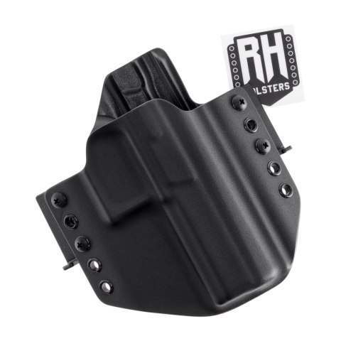 Kabura RH Holsters OWB do CZ P-09 1/2 sweatguard, speedloops, 40 mm, prawa, czarna RH Holsters