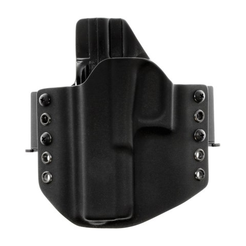 Kabura RH Holsters OWB do Glock 17 / 22 / 31, 1/2 sweatguard, speedloops 40 mm, lewa, czarna RH Holsters