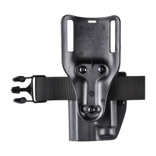 Kabura RH Holsters OWB tactical do Glock 17C gen 4 / GL19, Safariland mid-ride, prawa, czarna, 3 mm RH Holsters