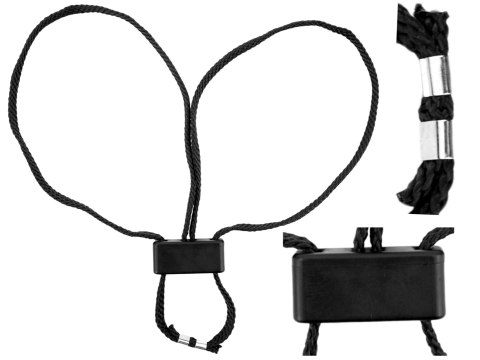 Kajdanki jednorazowe ESP czarne materiałowe ESP - Euro Security Products