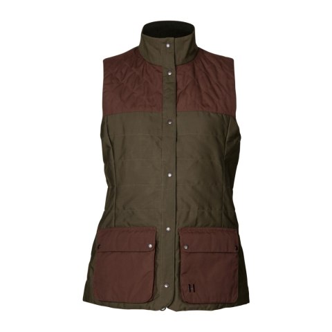 Kamizelka damska Härkila Retrieve Dark warm olive / Burgundy Härkila