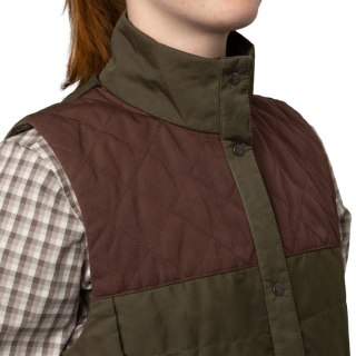 Kamizelka damska Härkila Retrieve Dark warm olive / Burgundy Härkila