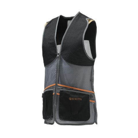 Kamizelka strzelecka Beretta Full Mesh Vest czarno/szare Beretta