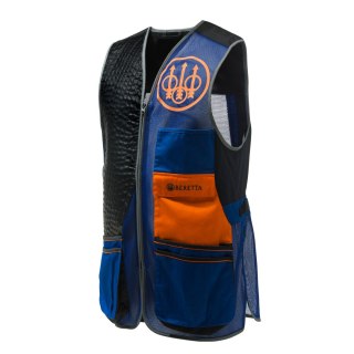 Kamizelka strzelecka Beretta Sporting Evo niebiesko/czarno/pomarańczowa Beretta