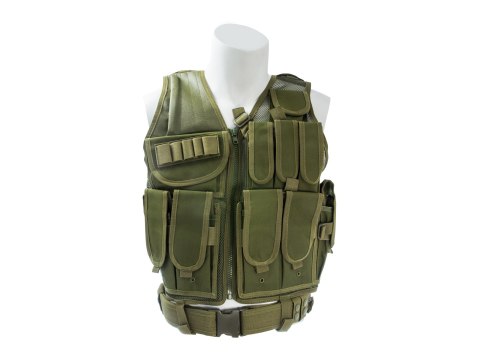 Kamizelka taktyczna MFH USMC oliwkowa MFH - Max Fuchs