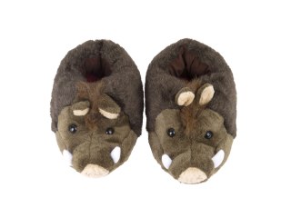 Kapcie Dzik Nature De Brenne pluszowe Nature De Brenne