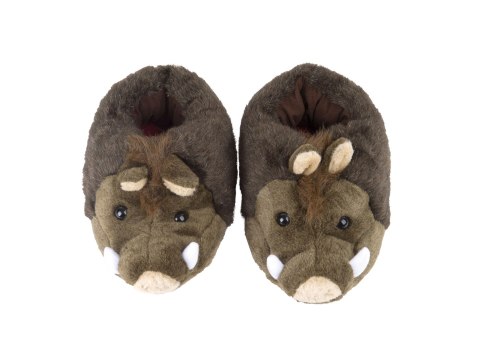 Kapcie Dzik Nature De Brenne pluszowe Nature De Brenne