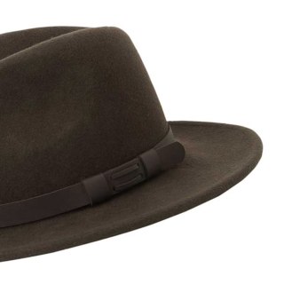 Kapelusz Chevalier Skye Wool Hat Leather Brown Chevalier