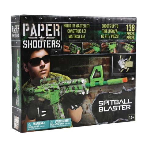 Karabin Paper Shooters Green Spit zestaw Paper Shooters