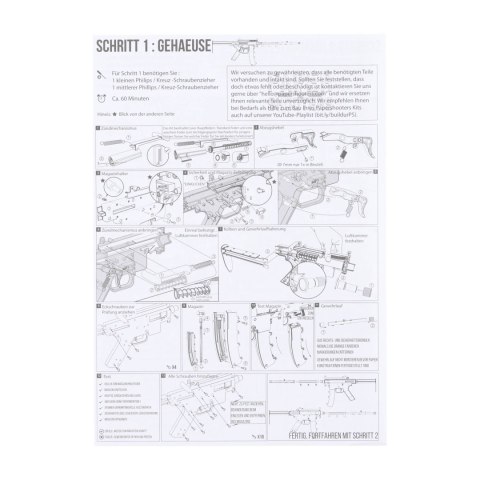 Karabin Paper Shooters Green Spit zestaw Paper Shooters