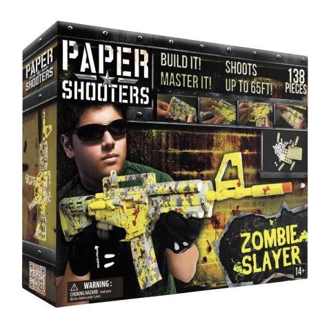 Karabin Paper Shooters Zombie Slayer zestaw Paper Shooters