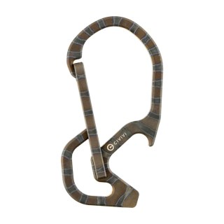 Karabińczyk do kluczy Civivi Click Flamed Titanium CA-01B Civivi