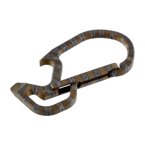 Karabińczyk do kluczy Civivi Click Flamed Titanium CA-01B Civivi