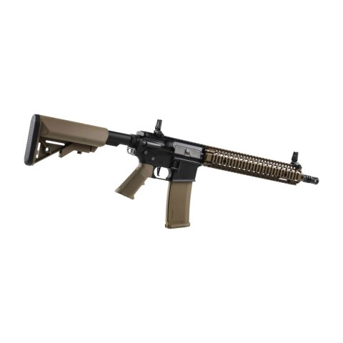 Karabinek ASG Specna Arms Daniel Defense® MK18 SA-P26 Prime™ Aster II ETU z silnikiem bezszczotkowym Chaos Bronze Specna Arms