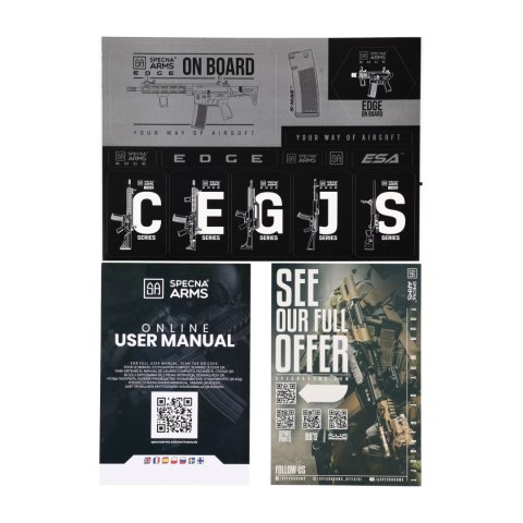 Karabinek ASG Specna Arms Daniel Defense® MK18 SA-P26 Prime™ Aster II ETU z silnikiem bezszczotkowym Chaos Bronze Specna Arms