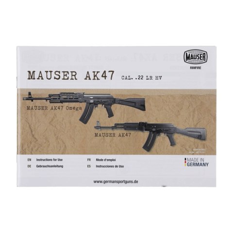 Karabinek sportowy Mauser AK47 Omega kal. 22 LR Mauser