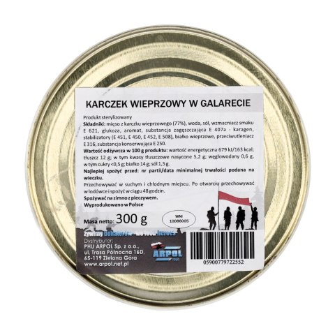 Karczek wieprzowy Arpol 300 g Arpol