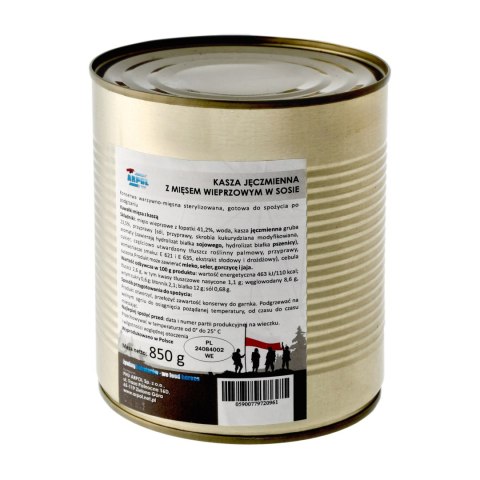 Kasza jęczmienna Arpol z mięsem w sosie 850 g Arpol