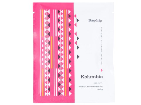 Kawa Bagdrip Kolumbia saszetka jednorazowa Bagdrip