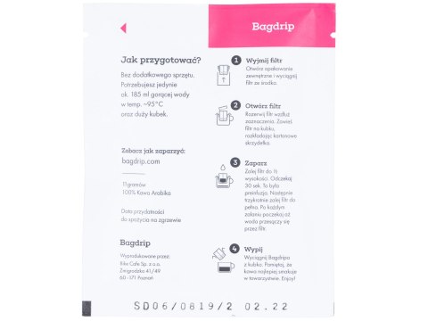 Kawa Bagdrip Kolumbia saszetka jednorazowa Bagdrip