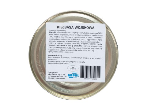 Kiełbasa Arpol wojskowa 300 g Arpol