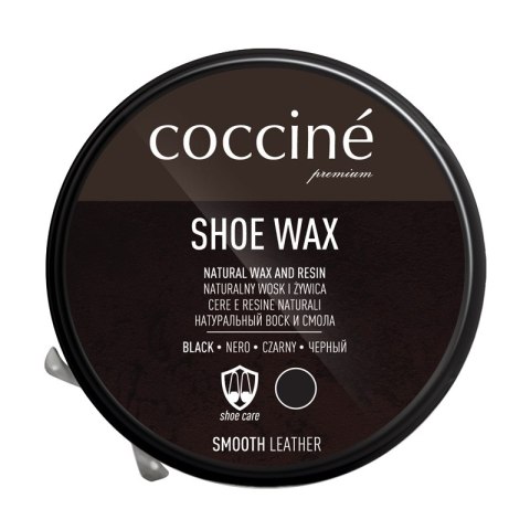 Klasyczna pasta do butów Coccine Shoe Wax czarna Coccine