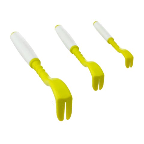 Kleszczołapki przyrząd do usuwania kleszczy Tick Twister® Clipbox Trio z brelokiem, limonkowe 3 szt. Tick Twister
