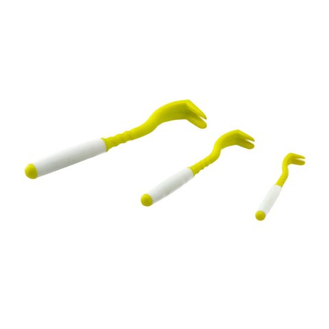 Kleszczołapki przyrząd do usuwania kleszczy Tick Twister® Clipbox Trio z brelokiem, limonkowe 3 szt. Tick Twister