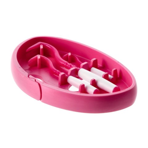 Kleszczołapki przyrząd do usuwania kleszczy Tick Twister® Clipbox Trio z brelokiem, różowe 3 szt. Tick Twister