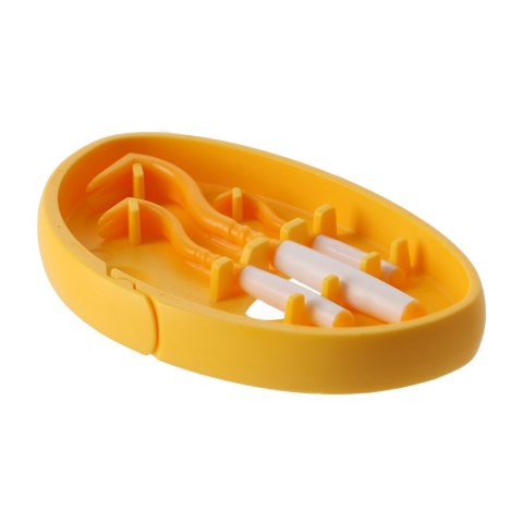 Kleszczołapki przyrząd do usuwania kleszczy Tick Twister® Clipbox Trio z brelokiem, żółte 3 szt. Tick Twister