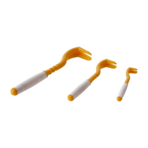 Kleszczołapki przyrząd do usuwania kleszczy Tick Twister® Clipbox Trio z brelokiem, żółte 3 szt. Tick Twister