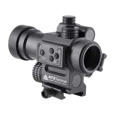 Kolimator AT3 Tactical LEOS 2 MOA z czerwonym laserem AT3 Tactical