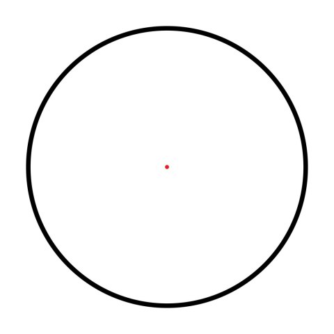 Kolimator Hawke Endurance RD 1x25 Weaver 3 MOA Dot Hawke Optics