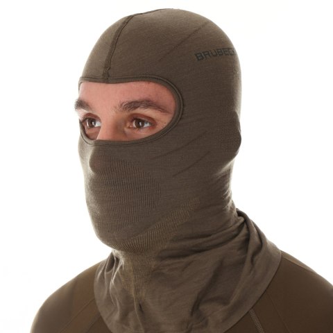 Kominiarka Brubeck Ranger Wool wełniana khaki Brubeck