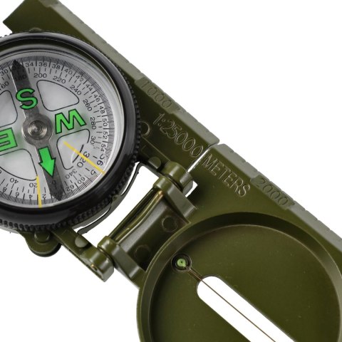 Kompas wojskowy Joker JKR2529 z linijką Joker