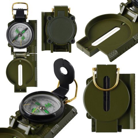 Kompas wojskowy Joker JKR2529 z linijką Joker