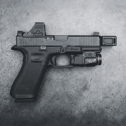 Kompensator do pistoletu DTF Solutions LO-KICK 9x19 Para M13,5x1 LH DTF Solutions