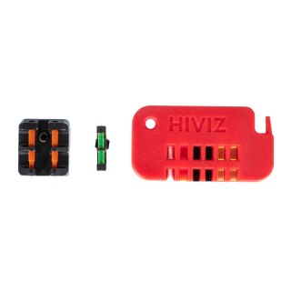 Komplet HIVIZ GLT178 muszka + szczerbinka do Glocka Peltor