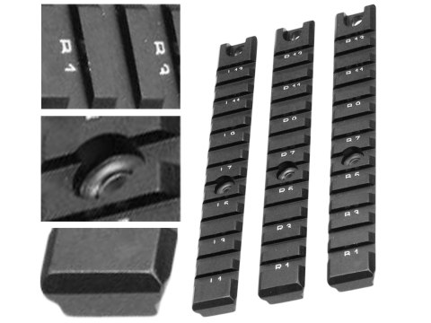 Zestaw szyn Picatinny do G36 Leapers UTG 3 szt. Leapers