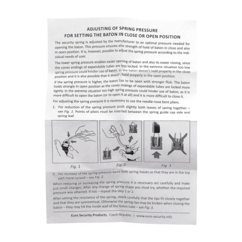 Końcówka do pałki teleskopowej ESP Baton BE-01 ESP - Euro Security Products