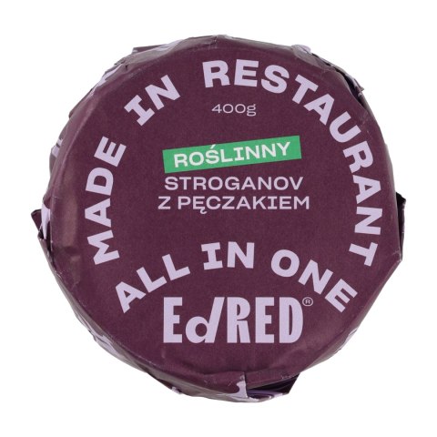 Konserwa Ed Red All in One Roślinny Stroganov z kaszą pęczak 400 g Ed RED