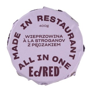 Konserwa Ed Red All in One Wieprzowina a la Stroganov z pęczakiem 400 g Ed RED