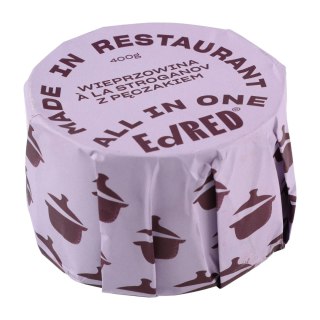 Konserwa Ed Red All in One Wieprzowina a la Stroganov z pęczakiem 400 g Ed RED