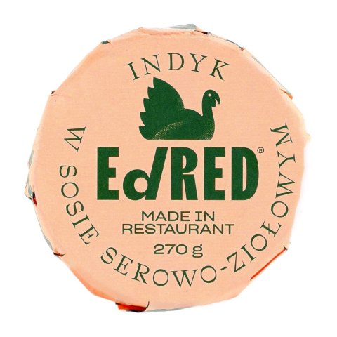 Konserwa Ed Red Originals Indyk w sosie serowo-ziołowym 270 g Ed RED