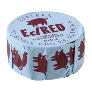 Konserwa Ed Red Originals Żeberka w sosie BBQ z śliwką 270 g Ed RED