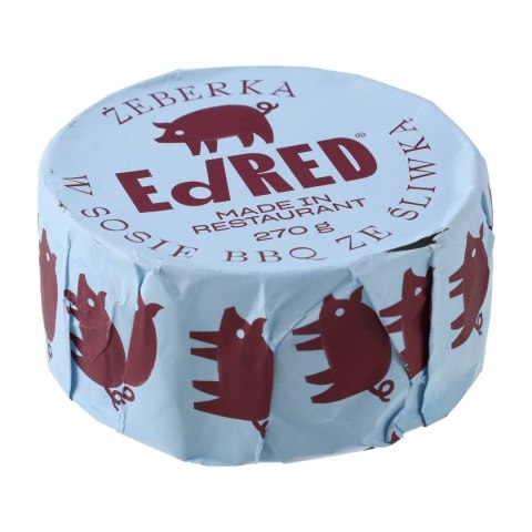 Konserwa Ed Red Originals Żeberka w sosie BBQ z śliwką 270 g Ed RED